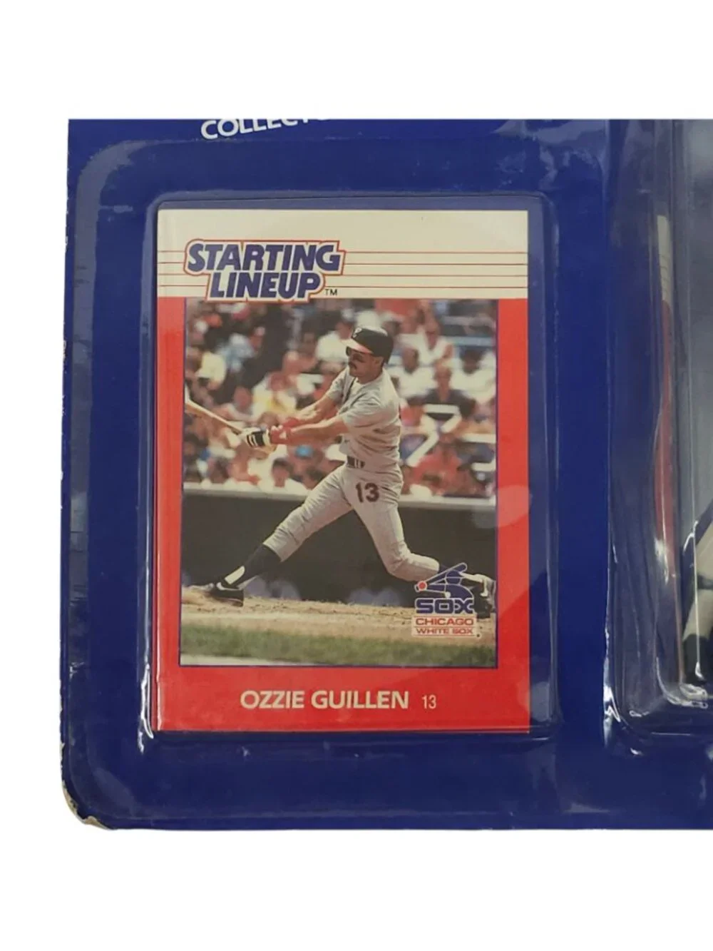 1988 Kenner Starting Lineup Ozzie Guillen Chicago White Sox MLB Figure Card NOC